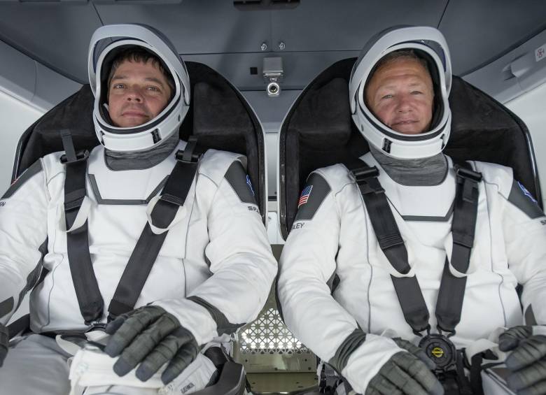 Bob Behnken y Doug Hurley fueron elegidos en 2018 para esta misión. FOTO Nasa
