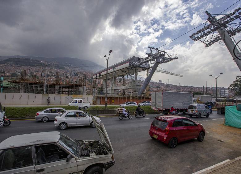 El Metrocable Picacho beneficiará a cerca de 240.000 habitantes de las comunas 5 y 6. Foto: Santiago Mesa Rico