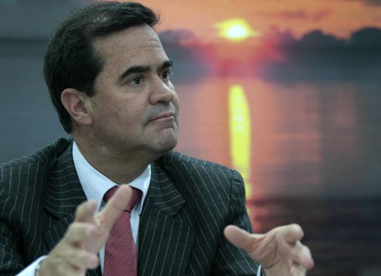 Frank Pearl, jefe negociador del Gobierno en los recién anunciados diálogos de paz con la guerrilla del Eln. FOTO COLPRENSA