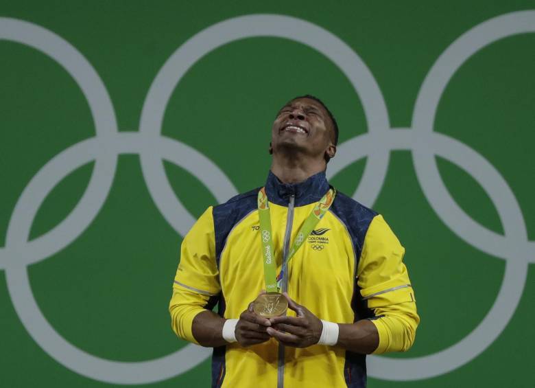 Óscar Figueroa, medallista de oro y plata en Olímpicos, uno de los inconformes con el recorte. FOTO Colprensa