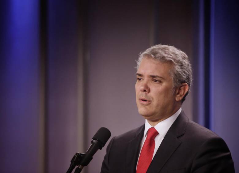 El mandatario confía en el buen proceder del fiscal Martínez. FOTO COLPRENSA