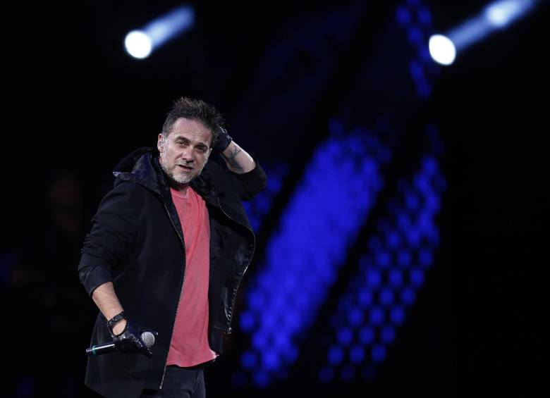 Vicentico pudo por fin presentarse en Viña con su grupo. En 2010 iban a cerrar el festival, el terremoto del 27 de febrero en Chile se los impidió. FOTO EFE