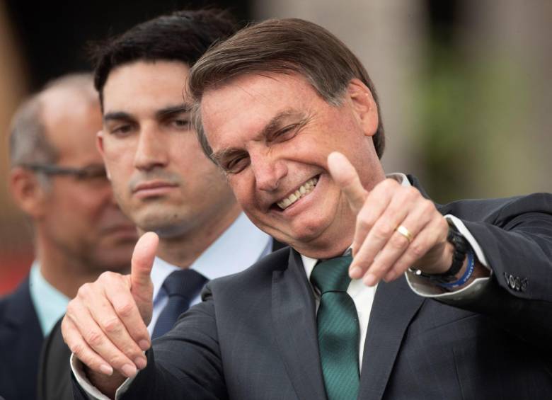 Con el 35 % de favorabilidad, el presidente Jair Bolsonaro emprende una nueva cruzada: construir un partido cristiano, anticomunista y conservador que tenga su propio sello. FOTO EFE