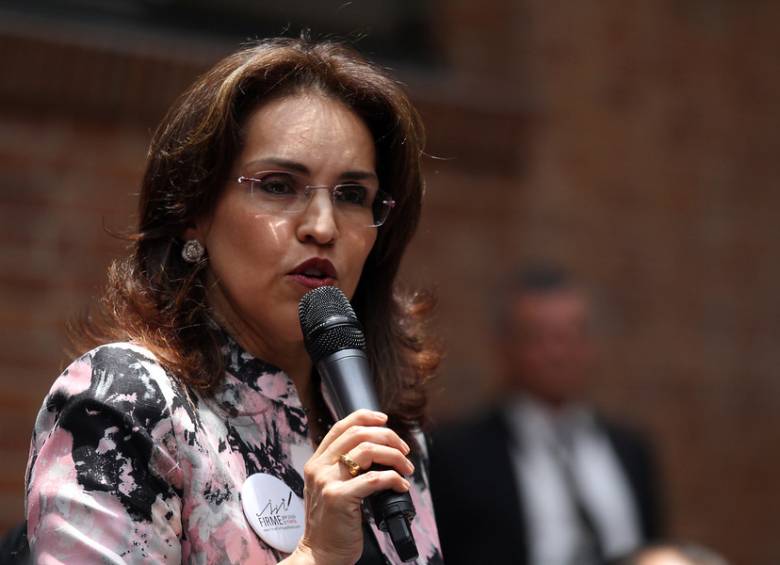 Viviane Morales, senadora del Partido Liberal. FOTO COLPRENSA