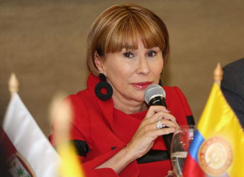 La ministra del Interior, Alicia Arango. FOTO Colprensa