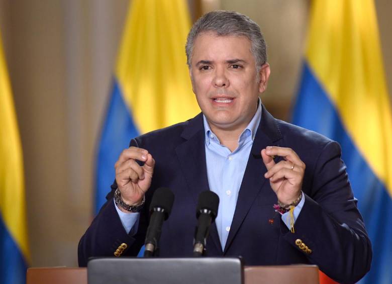 El presidente Iván Duque presenta un nuevo espacio de interacción. FOTO Presidencia