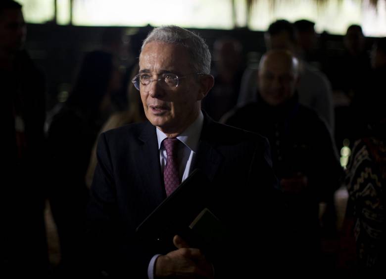 Álvaro Uribe Vélez Foto: Esteban Vanegas