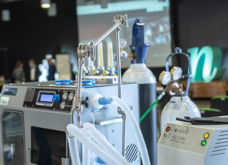 #InnspiraMED ha entregado 96 unidades a diferentes instituciones de salud públicas y privadas. FOTO: CORTESÍA