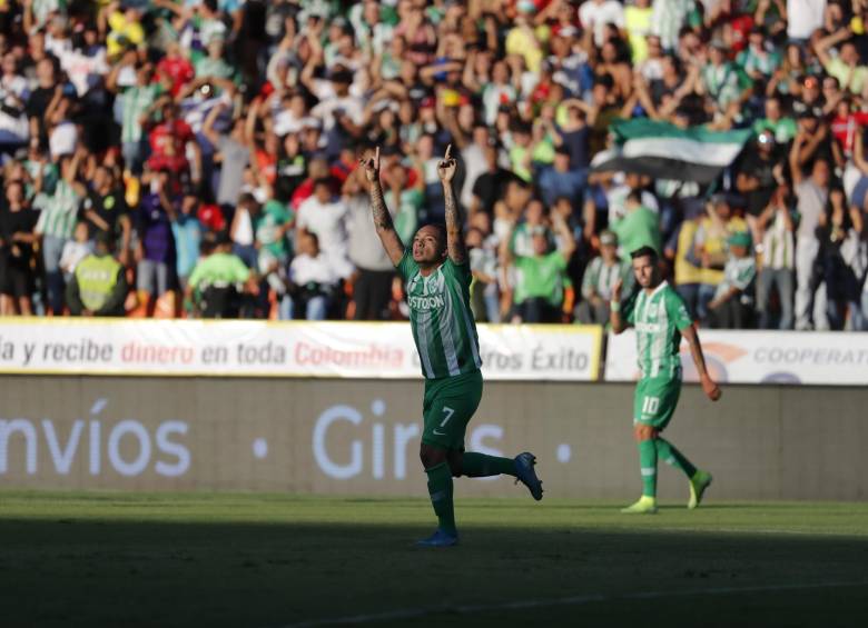 Jarlan Barrera, quien atraviesa un momento estelar, podría marcar diferencias mañana ante Tolima. FOTO esteban vanegas