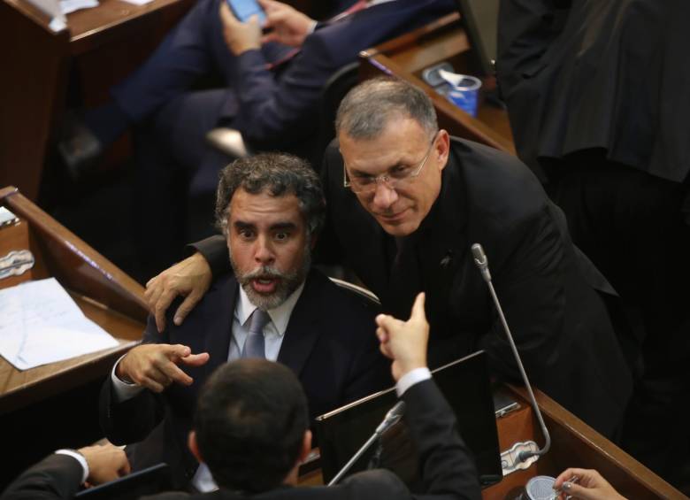 Benedetti y Roy Barreras fueron expulsados del partido de la U. FOTO: COLPRENSA