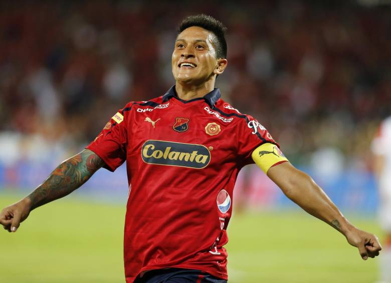 Germán Cano anotó más de 50 goles con el DIM en cinco torneos. FOTO JUAN ANTONIO SÁNCHEZ