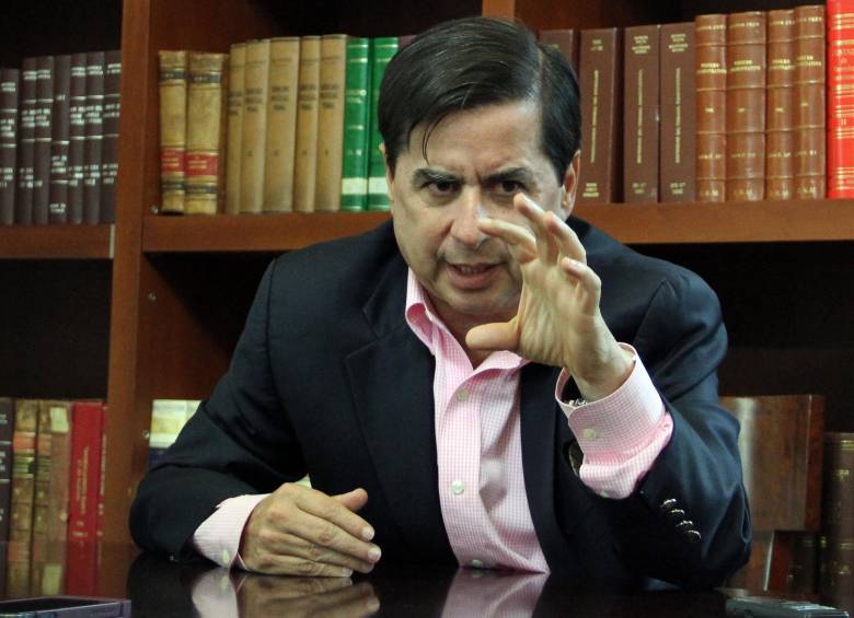 El ministro del Interior, Juan Fernando Cristo. FOTO Archivo Colprensa