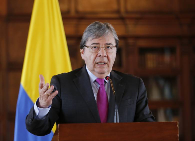Carlos Holmes Trujillo fue presentado este martes como nuevo ministro de Defensa. FOTO COLPRENSA