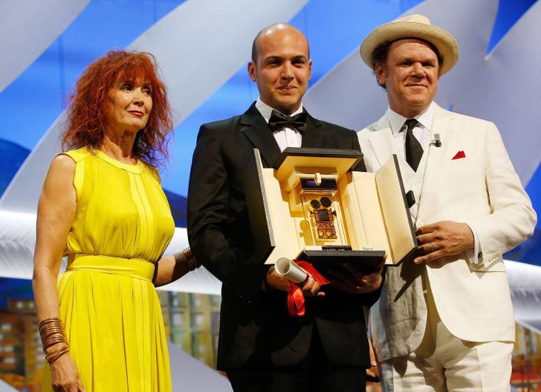 La película “La tierra y la sombra”, del director colombiano César Augusto Acevedo, fue distinguida hoy con el premio Cámara de Oro como la mejor ópera prima en la 68 edición del Festival de Cannes. FOTO AFP