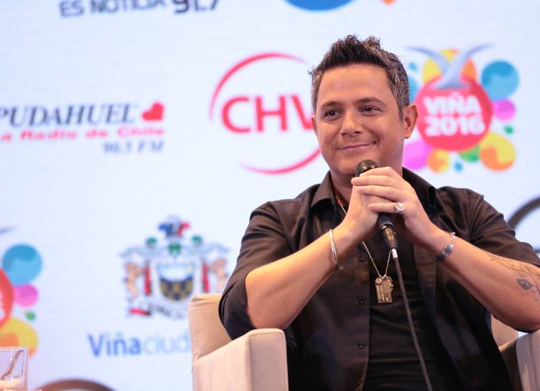 Alejandro Sanz habló en Viña del Mar después del incidente en su concierto en Baja California. FOTO Cortesía TNT