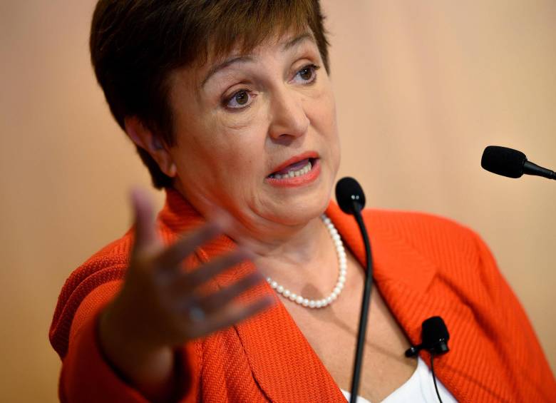 Kristalina Georgieva aseguró que será peor que la crisis financiera mundial de 2009. FOTO: AFP.