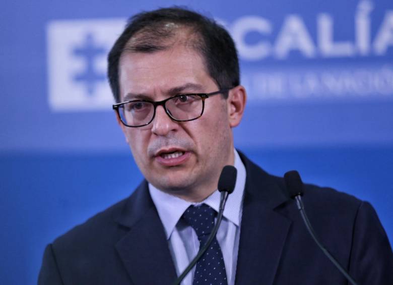 El fiscal Francisco Barbosa dijo que en 2019 no se compulsaron copias, porque la trascripción no se relacionaba con el homicidio de Óscar Eduardo Rodríguez Pomar. FOTO COLPRENSA