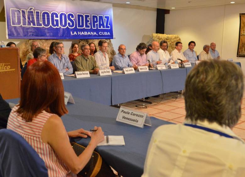 Rodolfo Benítez, delegado de Cuba en los diálogos de paz, anunció este jueves la creación de la Comisión de la Verdad luego de que se haya firmado el acuerdo de paz con las Farc. FOTO CORTESÍA