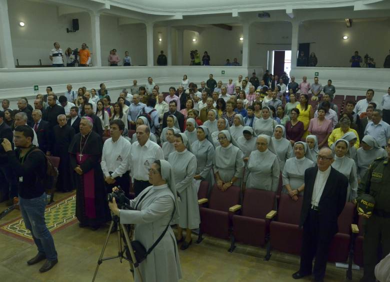 En el Teatro Santamaría, de esta localidad Suroeste, se llevó a cabo el lanzamiento. FOTO CORTESÍA