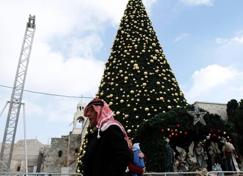 Así preparan la Navidad en Belén y Nazaret
