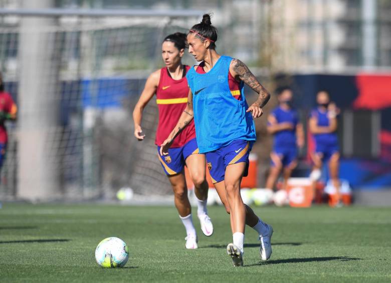 Barcelona viene de ser finalista en la Champions 2019. FOTO TOMADA DE TWITTER @FCBfemeni