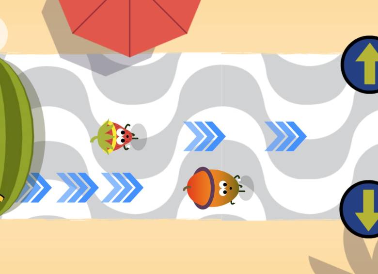 Los juegos olímpicos con frutas que Google quiere que juguemos