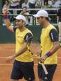 Robert Farah y Juan Sebastián Cabal (izquierda) buscan su primer título en Grand Slam como pareja. FOTO róbinson sáenz