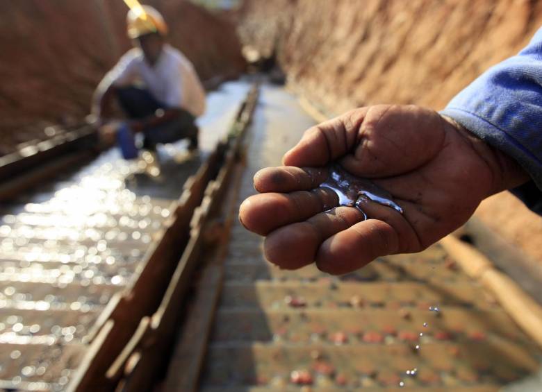 El mercurio es usado desde la época de los romanos, que lo descubrieron como técnica para atrapar el oro que está libre en el medio ambiente. FOTO MANUEL SALDARRIAGA