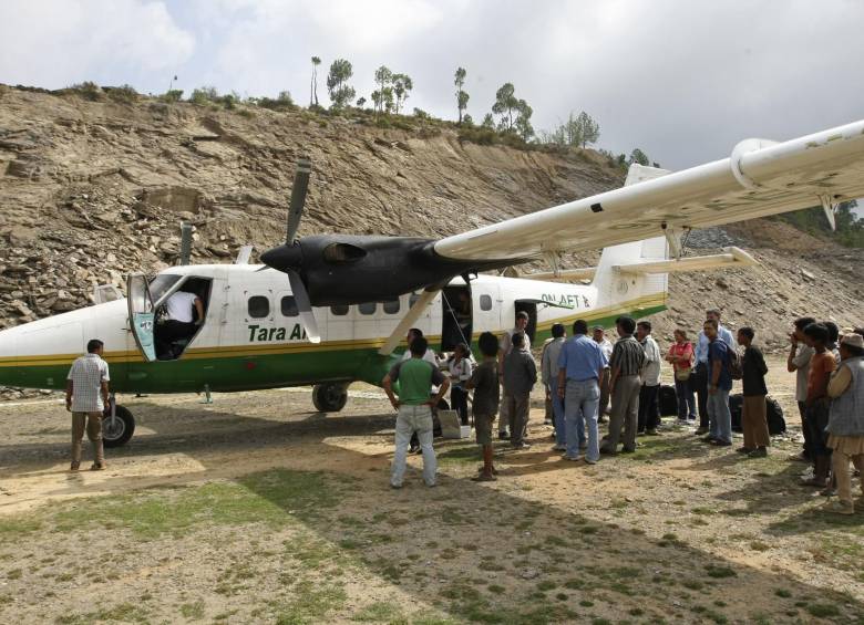 Un pequeño avión de estas características fue el que sufrió el fatal accidente. AFP