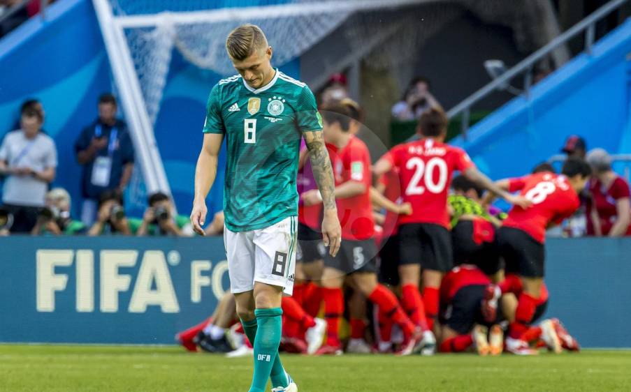 Alemania llegó a Rusia como favorito y se despidió en primera ronda como último del grupo f. Corea del Sur hizo historia y lo venció 2-0. FOTOS JUAN ANTONIO SÁNCHEZ 