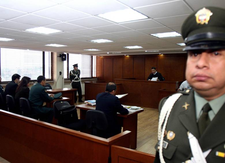 Interior del Tribunal Superior de Bogotá, organismo de justicia que pidió investigar a Postobón. FOTO Colprensa 
