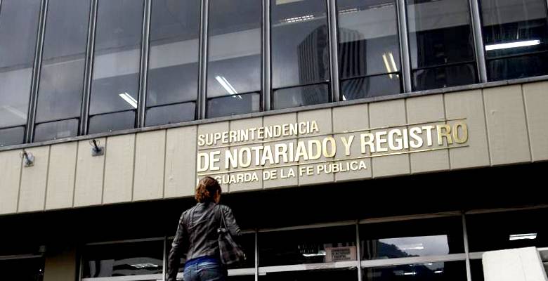Foto: Superintendencia de Notariado y Registro.