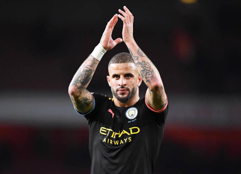Manchester City estudia sancionar a Kyle Walker por una “fiesta sexual” durante confinamiento. Foto: EFE