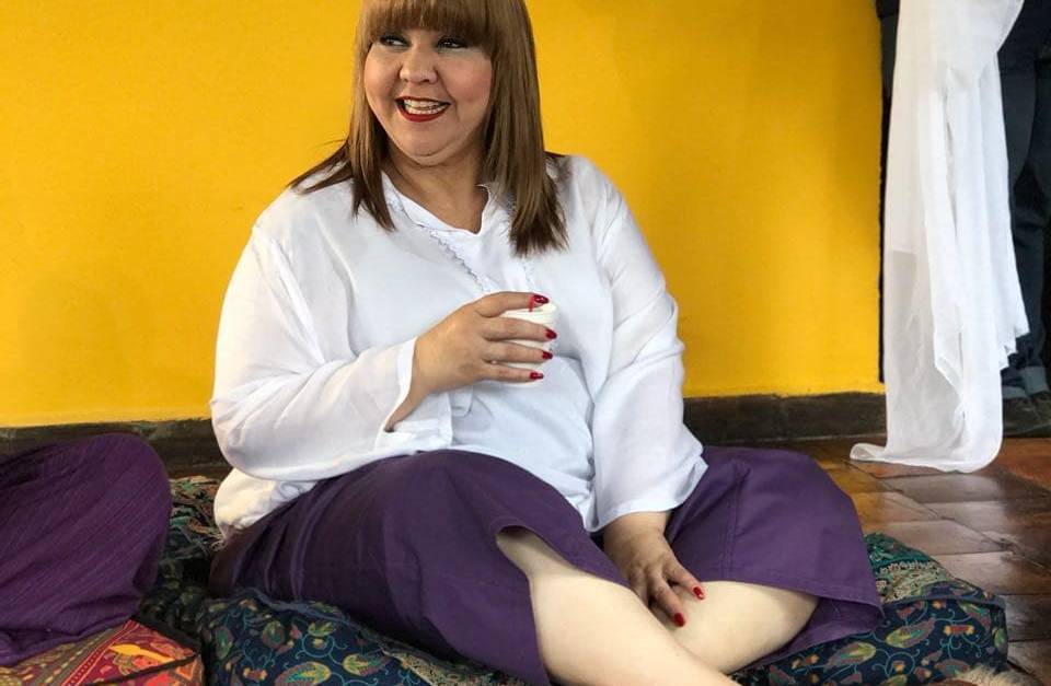 La gorda Fabiola” se muestra orgullosa en vestido de baño La gorda Fabiola” se muestra orgullosa en vestido de baño