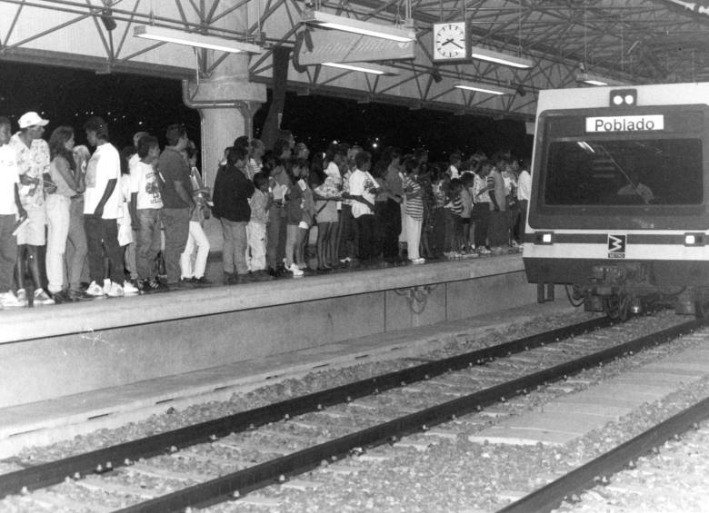 25 años del metro: construirlo, una proeza que resucitó a Medellín 25 años del metro: construirlo, una proeza que resucitó a Medellín