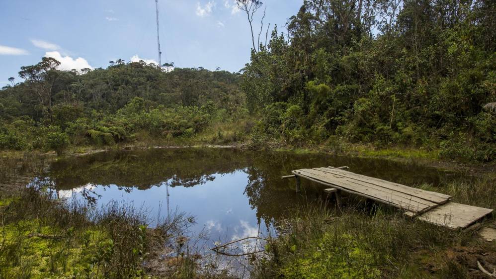 Está ubicado a una altitud entre 2.900 y 3.100 m.s.n.m en un punto estratégico entre los municipios de Bello, Medellín, San Pedro y San Jerónimo. Foto: Carlos Velásquez
