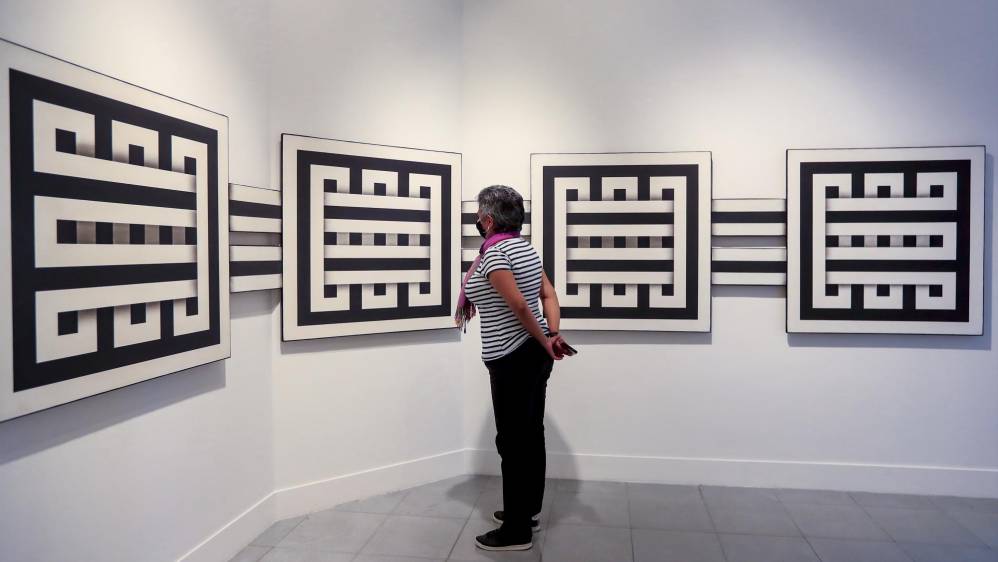 Obra nudos del artista Omar Rayo FOTO: Jaime Pérez