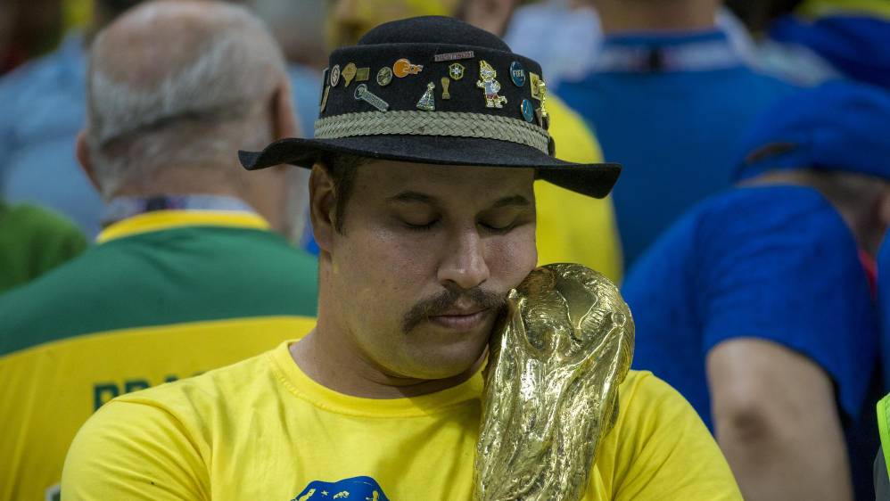 Los rostros de la eliminación en Rusia. FOTO JUAN ANTONIO SÁNCHEZ