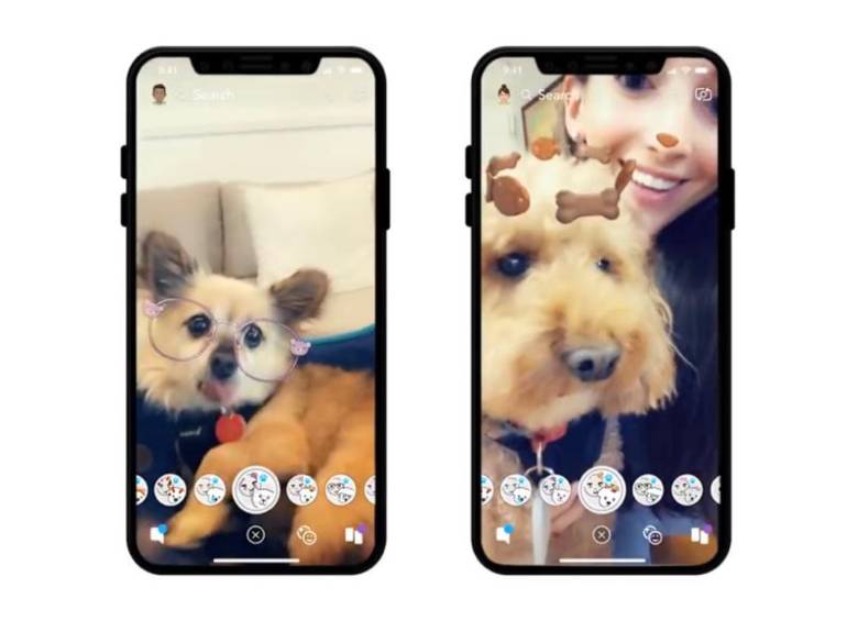 Hasta el y el gato usar ahora los filtros de Snapchat